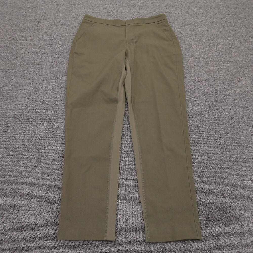 Lululemon Pants Womens 6 Green On The Move High Rise Slim Pull On Travel